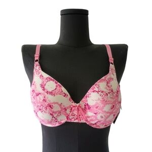 dELiA*s Pink Snakeskin Print Underwire Bra